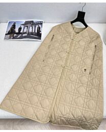 Christian Dior Women's Diamond-Quilted Cape Vest