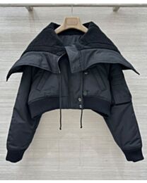 Christian Dior Women's Short Bomber Jacket Black