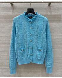 Christian Dior Women's Jacquard Knit Cardigan