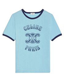Celine Paris 70's T-Shirt In Cotton Jersey 