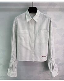 Chanel Women's Korean Style Women's Shirt Cream