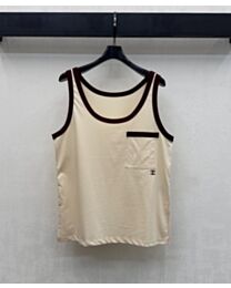 Chanel Women's Silk Vest Cream