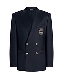 Fendi Women's Double-Breasted Blazer Black