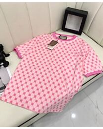 Gucci & Balenciaga Women's T-shirt Pink