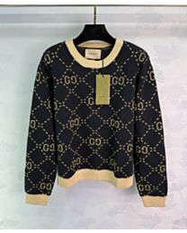 Gucci Gucci Women's Sweater With Round Black