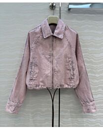 Loewe Women's Washed Short Jacket Pink