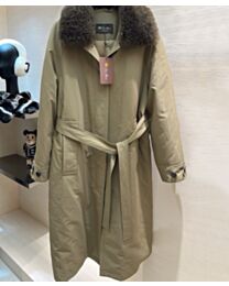 Loro Piana Women's Coat With A Fur Collar