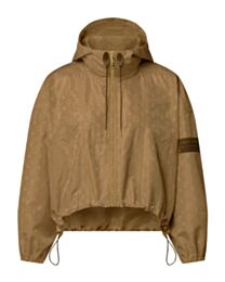Louis Vuitton Women's Monogram Hooded Parka Apricot