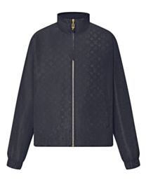 Louis Vuitton Women's Monogram Zip Jacket Black