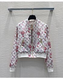 Louis Vuitton Women's Women's Printed Jacket White