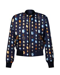 Louis Vuitton Women's Reversible Necklace Bomber Jacket