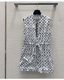 Louis Vuitton Women's Printed Vest Dress