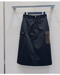 Louis Vuitton Women's Cargo Skirt Black