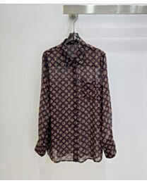Louis Vuitton Women's Monogram-Patterned Shirt
