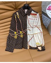 Louis Vuitton Two-Tone Silk Shirt