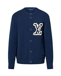 Louis Vuitton Women's Thick-Fitting Inlaid Logo Cardiganthick-Fitting Inlaid Logo Cardigan