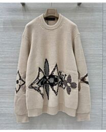 Louis Vuitton Women's Knitted Sweater Apricot