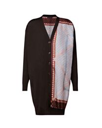 Louis Vuitton Women's Trunk Insert Cardigan Coffee