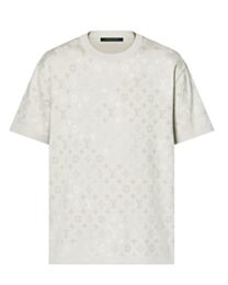 Louis Vuitton Women's Monogram Short-Sleeved Crewneck Cream