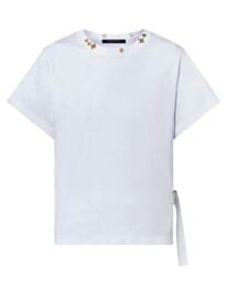 Louis Vuitton Women's Side Strap T-Shirt White 8