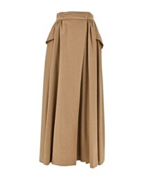 Max Mara Women's Eufemia Pleated Skirt Apricot