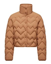 Moncler Women's Senevee Heart-Quilted Short Down Jacket