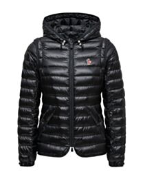 Moncler Women's Karura Women's 2-in-1 Hooded Cropped Down Jacket