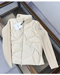 Moncle Men's Quilted Cotton Zip-Up Cardigan