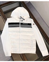 Moncle Men's Quilted Cotton Zip-Up Cardigan