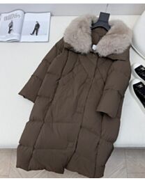 Max Mara Women's Women's Plush V-Neck Down Jacket