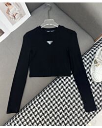 Prada Knitted Cropped Top