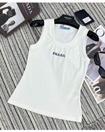 Prada Women's Logo Letter Print Vest 