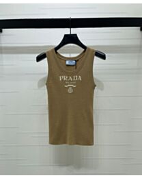 Prada Women's Intarsia Rib-Knit Vest