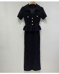 Self-Portrait Women's Dress Black