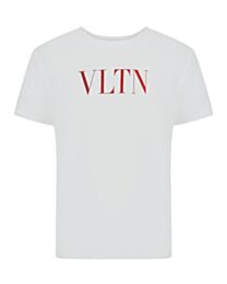 Valentino Women's Vltn Short-Sleeved T-Shirt White
