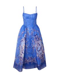 Zimmermann Women's Rebellion Mermaid Picnic Dress Blue