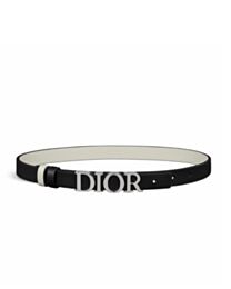 Christian Dior Reversible D-Dream Belt Black