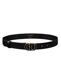 Christian Dior 30 Montaigne Belt Black