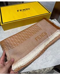 Fendi FF Twill Shawl 