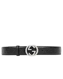 Gucci Signature leather belt Black