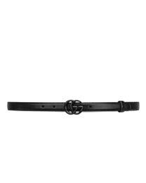 Gucci GG Marmont Thin Belt Black