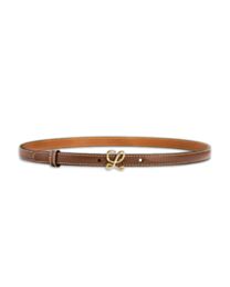 Loewe Belt In Smooth Calfskin Coffee