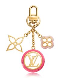 Louis Vuitton Colorline Bag Charm And Key Holder M64525 Pink