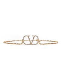 Valentino Garavani Vlogo Leather Belt