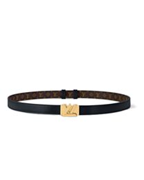 Louis Vuitton Lv Go-14 20mm Belt Black