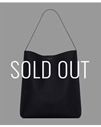 Saint Laurent Bold Hobo Bag In Smooth Leather 819623 Black 1