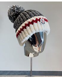Not for sale: Moncler Ribbed-knit Wool Hat Gray