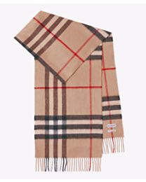 Not for sale: Burberry Check Cashmere Scarf Apricot
