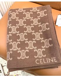 Not for sale: Celine Blanket In Monogram Cashmere Apricot