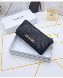 Not for sale: Chanel Long Bifold Wallet Black